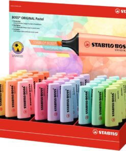 STABILO BOSS PASTEL DISPLAY 45 PIECES - COULEURS 2020 SURLIGNEURS
