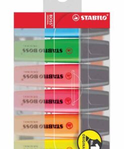 STABILO BOSS FLUO ETUI 6 ASS SURLIGNEURS POCHETTE ASSORTIES