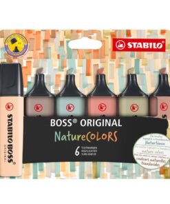 STABILO BOSS NATURE ETUI DE 6