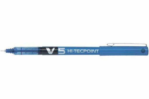 PILOT V5 HI-TECPOINT XF BLEU
