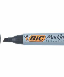 MARQUEUR BIC 2300  NOIR BISEAU MARQUEUR PERMANENT RECYCLE 51%