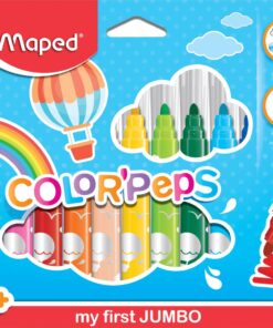 FEUTRES MAPED JUMBO 1ER AGE +1 AN - ETUI DE 12