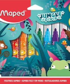 12 FEUTRES MAPED JUNGLE FEVER 1+ AN