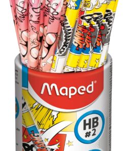 POT DE 36 CRAYONS GRAPHITE HB TATOO TEENS