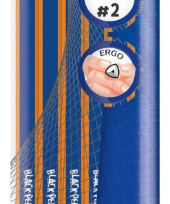 MAPED 6X CRAYONS GRAPHITE BOUT GOMME BLACK PEPS
