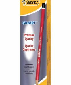 CRAYONS GILBERT HB N°2 - BT 12 CRAYONS GRAPHITES BIC