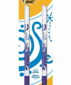 BIC 2 EFFACEURS BLISTER REECRIVEUR