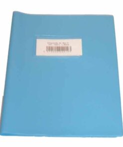 COUVRE CAHIER A5 BLEU CLAIR BRONYL- PVC