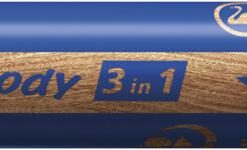 CRAYON STABILO WOODY BLEU ULTRAMARINE 3 EN 1 - CRAYONS POUR VITRES ET TABLEAUX