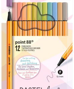 STABILO POINT 88 PASTELLOVE 12 ETUI DE 12 - PASTEL LOVE