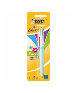 BIC 4 COULEURS FASHION BLISTER