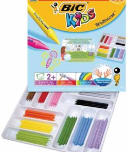 CLASSPACK 144 PLASTIDECOR BIC KIDS CRAIES CIRE COLORIAGE PASTELS TRIANGLES
