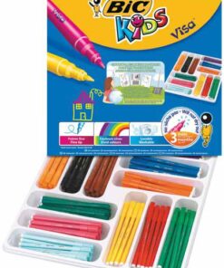 CLASSPACK VISA 144 FEUTRES COLORIAGE BIC KIDS VISA POINTE RENFORCEE - PRISE FACIL