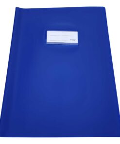 COUVRE CAHIER A4 BLEU FONCE BRONYL - PVC