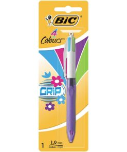BIC 4 COUL GRIP FASHION BLISTE