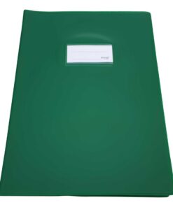 COUVRE CAHIER A4 VERT BRONYL - PVC