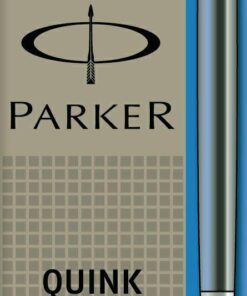 CARTOUCHE PARKER NOIR PAR 5 QUINK NON-EFFACABLE