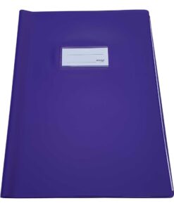 COUVRE CAHIER A4 VIOLET BRONYL - PVC
