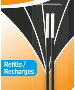 BIC 2 RECH NOIR M POUR 4 COUL RECHARGE BIC 4 COULEURS