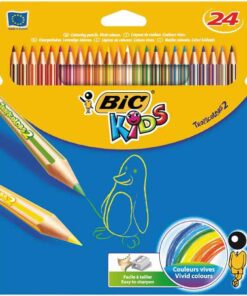 BIC TROPICOLORS 24 CRAYONS DE COULEUR - BIC KIDS
