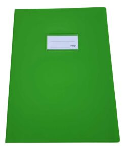 COUVRE CAHIER A4 VERT CLAIR BRONYL - PVC