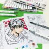 ALPINO MANGA SET 12 FEUTRES + 2 PIGMENT LINER 10 MANGA - 1 MANUEL