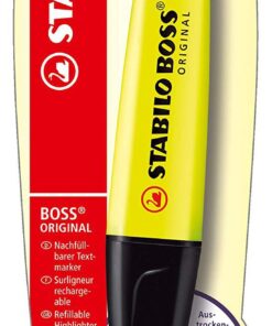 STABILO BOSS FLUO JAUNE BL