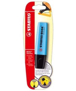STABILO BOSS FLUO BLEU BLISTER