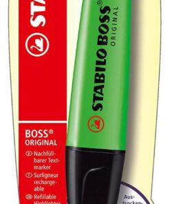STABILO BOSS FLUO VERT BL