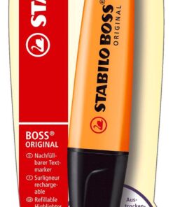 STABILO BOSS FLUO ORANGE BL 8370