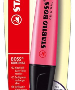 STABILO BOSS FLUO ROSE BL