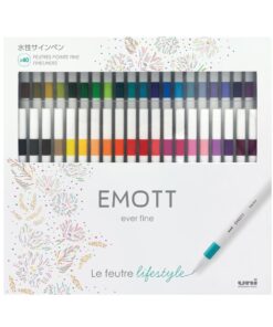 COFFRET EMOTT 40 COULEURS FEUTRE ECRITURE/COLORIAGE LOISIRS CREATIFS
