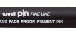 FEUTRE UNI PIN BISEAU 2MM NOIR UNI-BALL - POINTE BISEAU