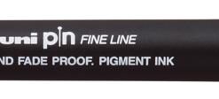 FEUTRE UNI PIN BISEAU 3MM NOIR UNI-BALL - POINTE BISEAU