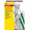 12 CRAYONS DESSIN 5H A 6B EBERHARD FABER - 12 GRADUATION