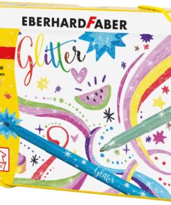 FEUTRES GLITTER EBERHARD 16P EBERHARD FABER 16 COULEURS