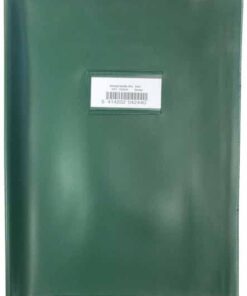 COUVRE CAHIER A4+ VERT BRONYL - PVC