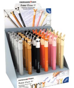 DISPLAY ANIMAL ERASE-IT 36P ROLLER EFFACABLE EBERHARD FABER