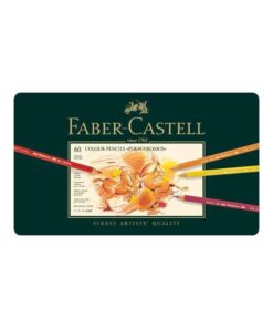 60 CRAYONS DE COULEUR FC FABER-CASTELL - POLYCHROMOS ETUI METAL  ARTIST QUALITE
