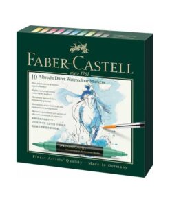 MARQUEUR AQUARELLE BTE DE 10 FABER-CASTELL BOITE DE 10