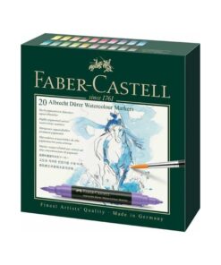 MARQUEUR AQUARELLE BTE DE 20 FABER-CASTELL BOITE DE 20