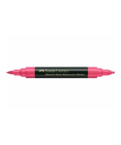 MARQUEUR AQUA POURPRE ROSE FABER-CASTELL DOUBLE POINTE