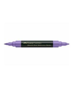 MARQUEUR AQUA VIOLET POURPRE FABER-CASTELL DOUBLE POINTE