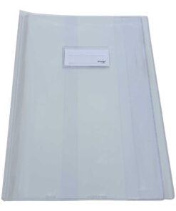 COUVRE CAHIER A4 CRISTAL BRONY BRONYL - PVC TRANSPARENT
