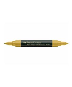 MARQUEUR AQUARELLE VERT D'OR FABER-CASTELL DOUBLE POINTE