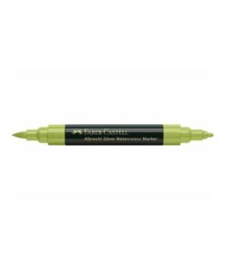 MARQUEUR AQUARELLE VERT DE MAI FABER-CASTELL DOUBLE POINTE