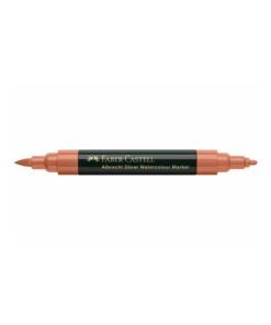 MARQUEUR AQUARELLE SANGUINE FABER-CASTELL DOUBLE POINTE