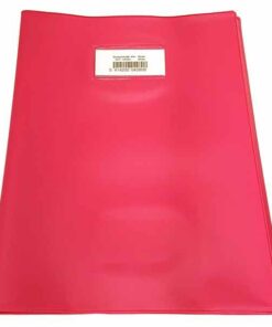 COUVRE CAHIER A4+ ROSE BRONYL - PVC