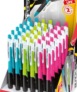 DISPLAY 36 PORTE-MINES MAPED BLACK PEPS LONG LIFE 0.5 MM SOFT GRIP