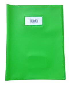 COUVRE CAHIER BRON A4+ VERT CL - PVC